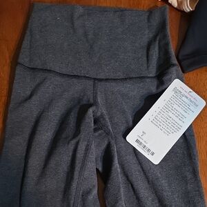 lululemon athletica Wunder Under Pant Roll Down - Gray